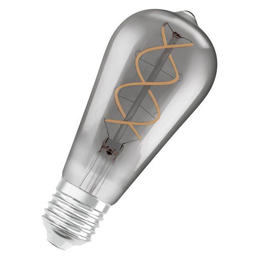 Vintage 1906 LED Edison Spiral 5W 820, 140 lumen, E27, røyk