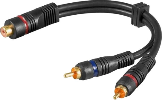 Pro RCA adapter RCA F 2xRCA M Pro RCA adapter RCA F 2xRCA M