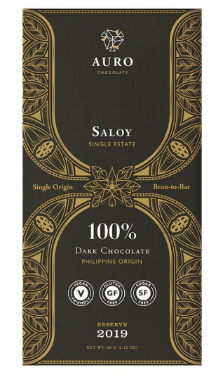 Kaffebox Auro Saloy 100% Dark Chocolate Single Estate