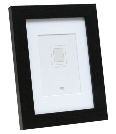 Deknudt S66kf2 P1 Enkel Bilderamme Glass Tre Sort Bord Vegg 29 7 X 42 Cm Rektangulær