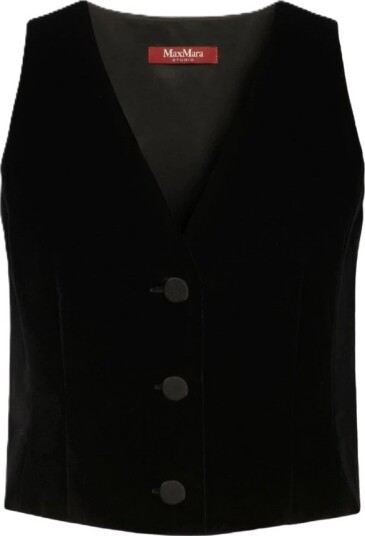 Max Mara Dame Dress Svart M,