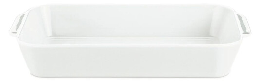 Pillivuyt stekefat dypt hvit 44x26 cm