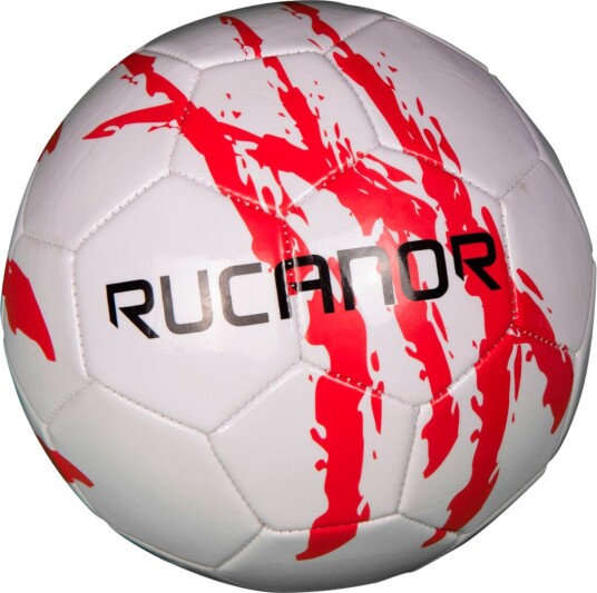 Fotball Rucanor str. 5 hvit rød Fotball Rucanor str. 5 hvit rød