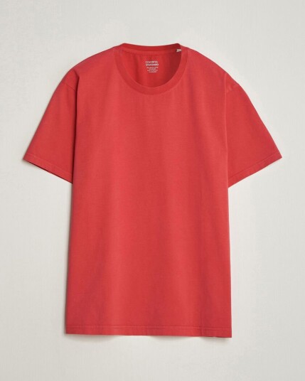 Colorful Standard Classic Organic T Shirt Faded Red