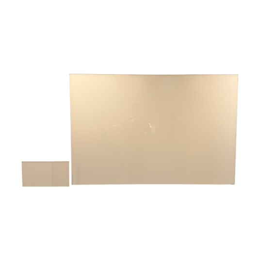 Lintex glasstavle 150x150 m/ tilbehørsboks