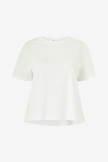 Mango T skjorte Jazmin Hvit