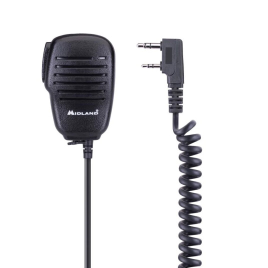 Midland MA22LK Pro 2 pin mikrofon Svart