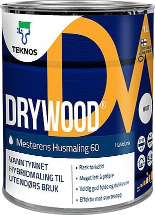 Drywood - Mesterens husmaling oksydrød-base 0,68l