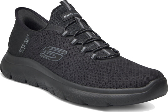 Skechers Mens Summit - Slip-Ins - High Range - Black - 45