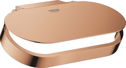 GROHE SELECTION TOALETTRULLHOLDER MED LOKK WARM SUNSET GROHE SELECTION TOALETTRULLHOLDER MED LOKK WARM SUNSET