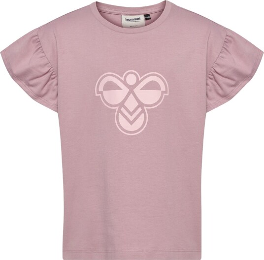 Hummel T skjorte   HmlJr   Sea Tåke   Hummel   5 6 år (110 116)   T skjorte   Rosa