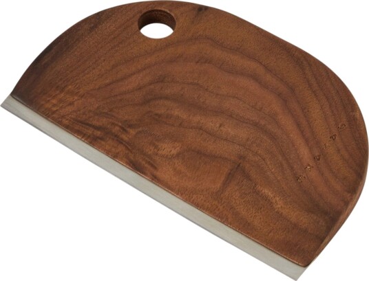 Satake Skrape 14,8 x 10 cm valnøtt/rustfritt stål