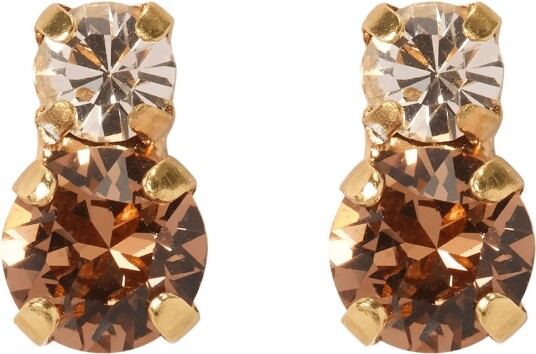Caroline Svedbom Leah Earrings Gold - REC TOPAZ COMBO - One Size
