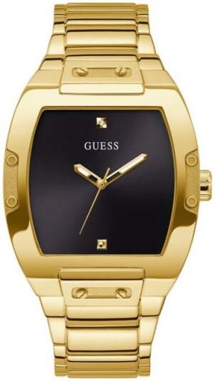 Guess Herreklokke GW0387G2 Phoenix Sort/Gulltonet stål Guess Herreklokke GW0387G2 Phoenix Sort/Gulltonet stål