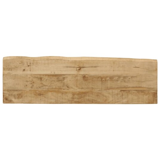 Konsollbord med naturlig kant 105x33x76 cm heltre akasie 8721012364905
