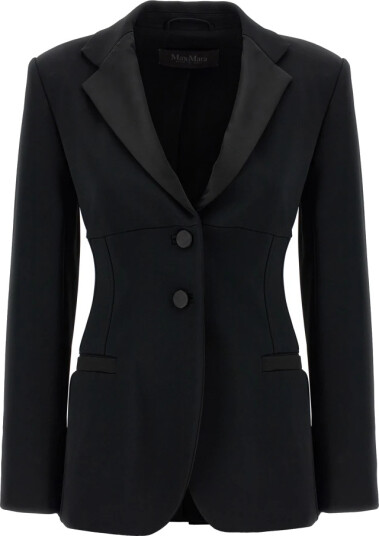 Max Mara Dame Jakker Svart L, Max Mara Dame Jakker Svart L,