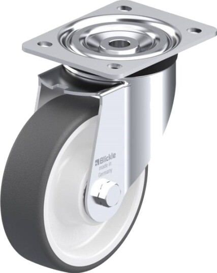 Blickle 78592 L-Poth 150K Hjul, Hjuldiameter 150 Mm, Bæreevne Maks. 400 Kg, 1 Stk