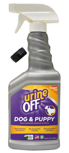 Urine Off Lukt- & Flekkfjerner Spray Hund 500 ml