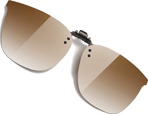 Polariserte Clip-on Solbriller Brown Polariserte Clip-on Solbriller Brown