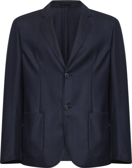 Giorgio Armani Herre Jakker Blå XL,