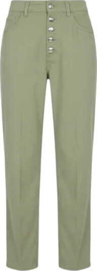 Dondup Dame Jeans Grønn W24,