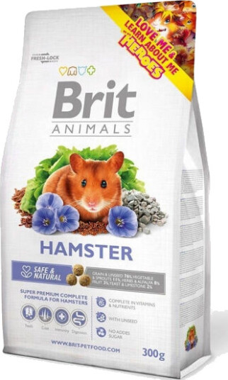 Brit Animals Hamster Complete 300 G