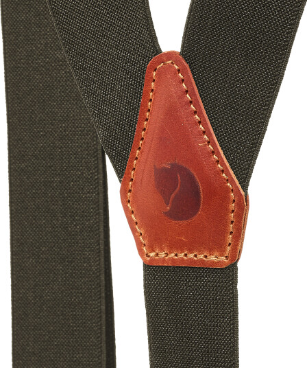 Fjellreven SINGI CLIP SUSPENDERS  DARK OLIVE