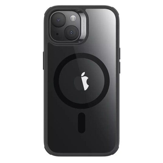 ESR IPhone 15 ESR Classic Hybrid Halolock Deksel - MagSafe-kompatibelt - Gjennomsiktig / Svart