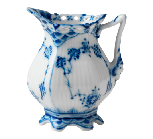 Royal Copenhagen Musselmalt Helblonde fløtemugge 7 cl