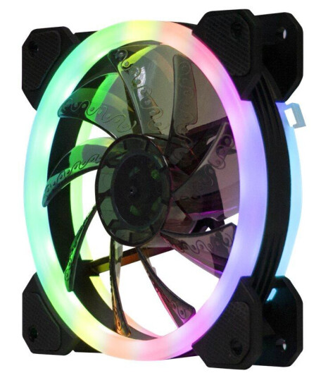 COOLTEK Silent Fan LED Series 120 RGB kabinettvifte