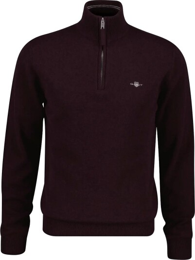 Gant Superfine Lambswool Hz DARKENED WINE M