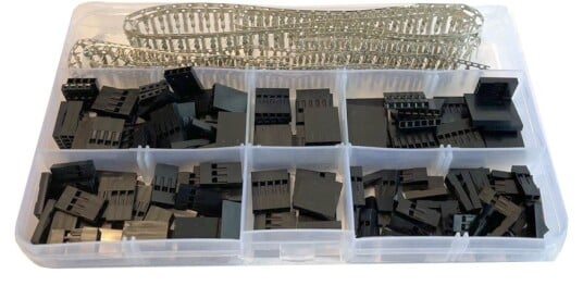 Radius Dupont 2.54 2p/3p/4p/5p/6p male/female kit Radius Dupont 2.54 2p/3p/4p/5p/6p male/female kit