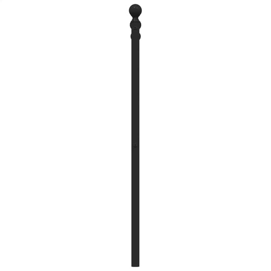Sengegavl i metall svart 90 cm Sengegavl i metall svart 90 cm
