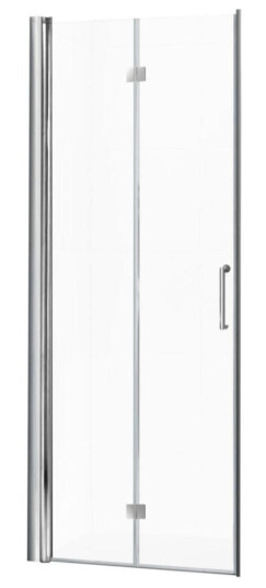A-collection Imber I Foldedør Dusjdør Krom / 80cm