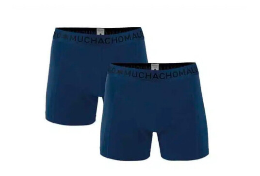 Muchachomalo 1010 Boxer Solid 2pk - Navy XXL Muchachomalo 1010 Boxer Solid 2pk - Navy XXL