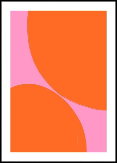 Bold Circles Poster Plakat / 30x40cm