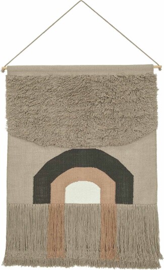 Svanefors Adam veggteppe Nougat 80 x 105 cm Brun