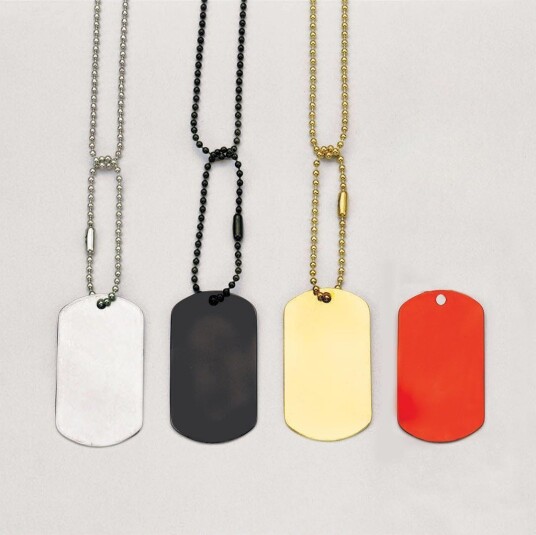 Rothco Dog Tag Chain Svart