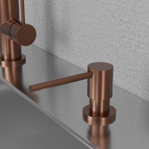 Scandtap Steel Clean såpedispenser amber Kobber Scandtap Steel Clean såpedispenser amber Kobber