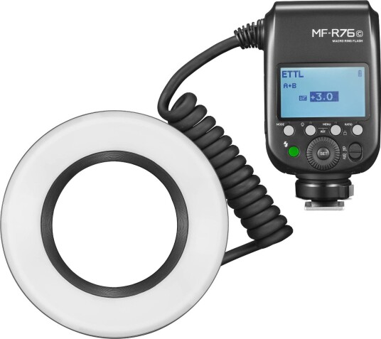 Ringblits til Canon - Godox MF-R76C TTL