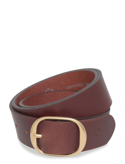Levi"s® Madison Belt Leather Brown Gold 80
