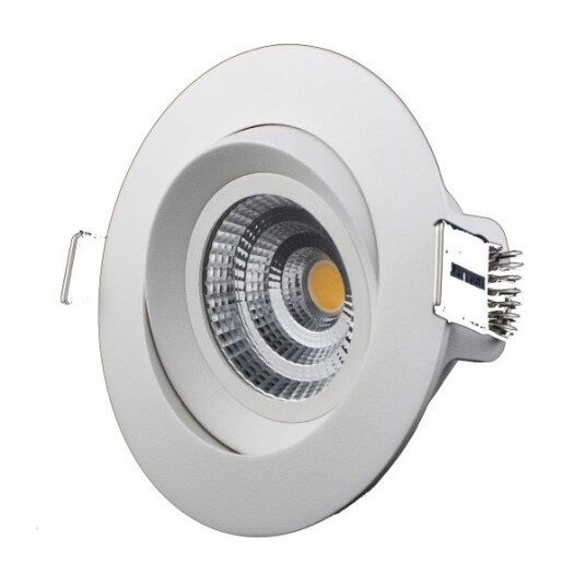Designlight M-Penny Downlight 7 W vinklingsbar 6-pakning 2700 K 510 lm Belysning