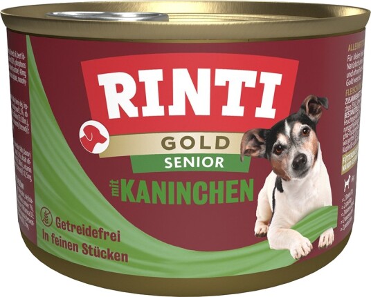 Rinti Våtfôr Senior Gold Kanin 12 X 185 G Rinti Våtfôr Senior Gold Kanin 12 X 185 G