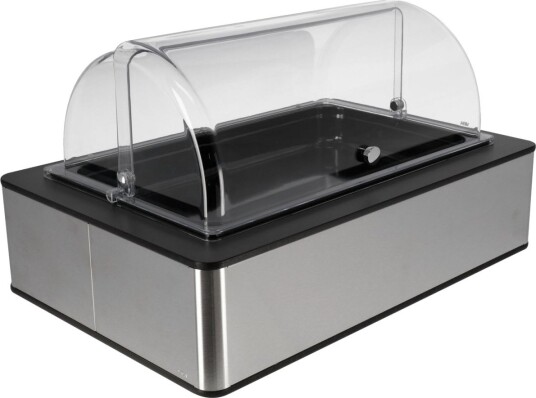 VEGA Buffet Display Fundale høy 6.5 cm GN 1/1 i melamin GN 1/1 Antrasitt