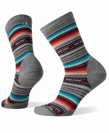 Smartwool Wmn'S Everyday Margarita Crew Light Gray Light Gray female M
