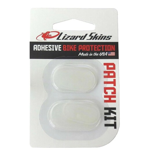 Lizard Skins Rammebeskytter LapperClear Patches, 8stk, 3 størrelser