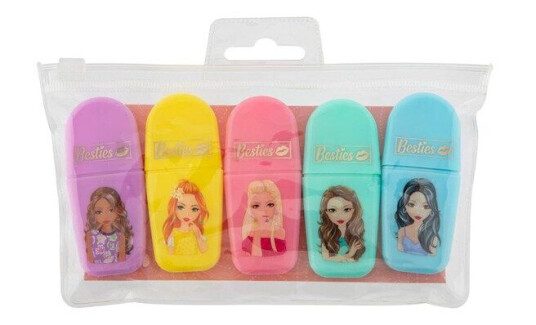 Besties Mini Highlighters 5pcs. (Assorted)