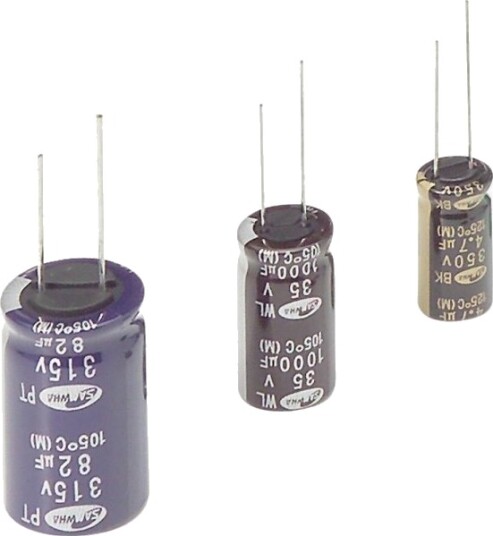 Samwha Bl2w226m16025bb Elektrolyttkondensator Radial 7,5 Mm 22 Μf 450 V 20 % Ø X L 16 X 25 Mm 1 Stk Samwha Bl2w226m16025bb Elektrolyttkondensator Radial 7,5 Mm 22 Μf 450 V 20 % Ø X L 16 X 25 Mm 1 Stk