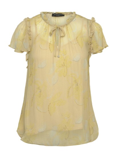 Bruuns Bazaar Iriarteabbsabina Blouse Yellow 34 Bruuns Bazaar Iriarteabbsabina Blouse Yellow 34