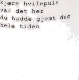 Sögne Home Trygve Skaug krus kjære hvilepuls 30 cl hvit Sögne Home Trygve Skaug krus kjære hvilepuls 30 cl hvit